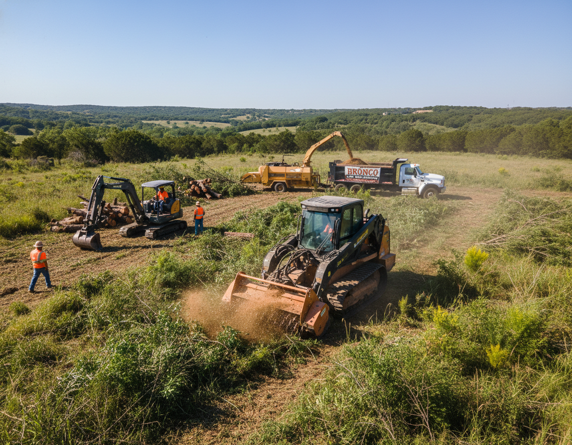 Land Clearing In Lipan TX