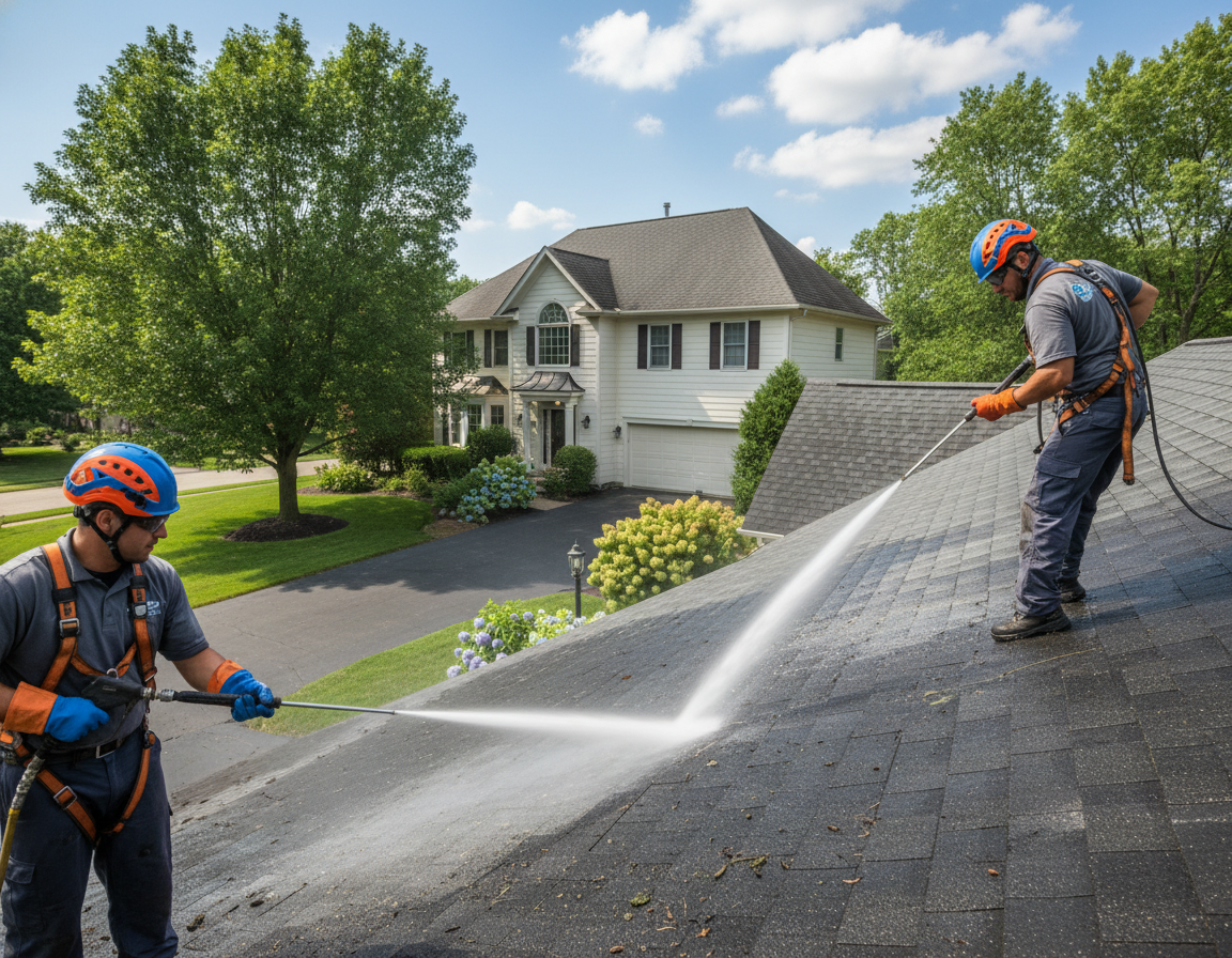 Roof Cleaning In Upper Arlington