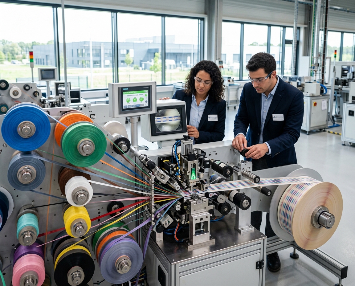 Intermittent Bonded Ribbon Production Line